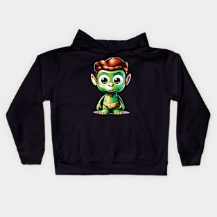 Cute Baby Alien Kids Hoodie